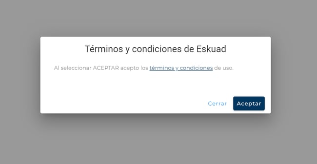 Eskuad Terminos y Condiciones