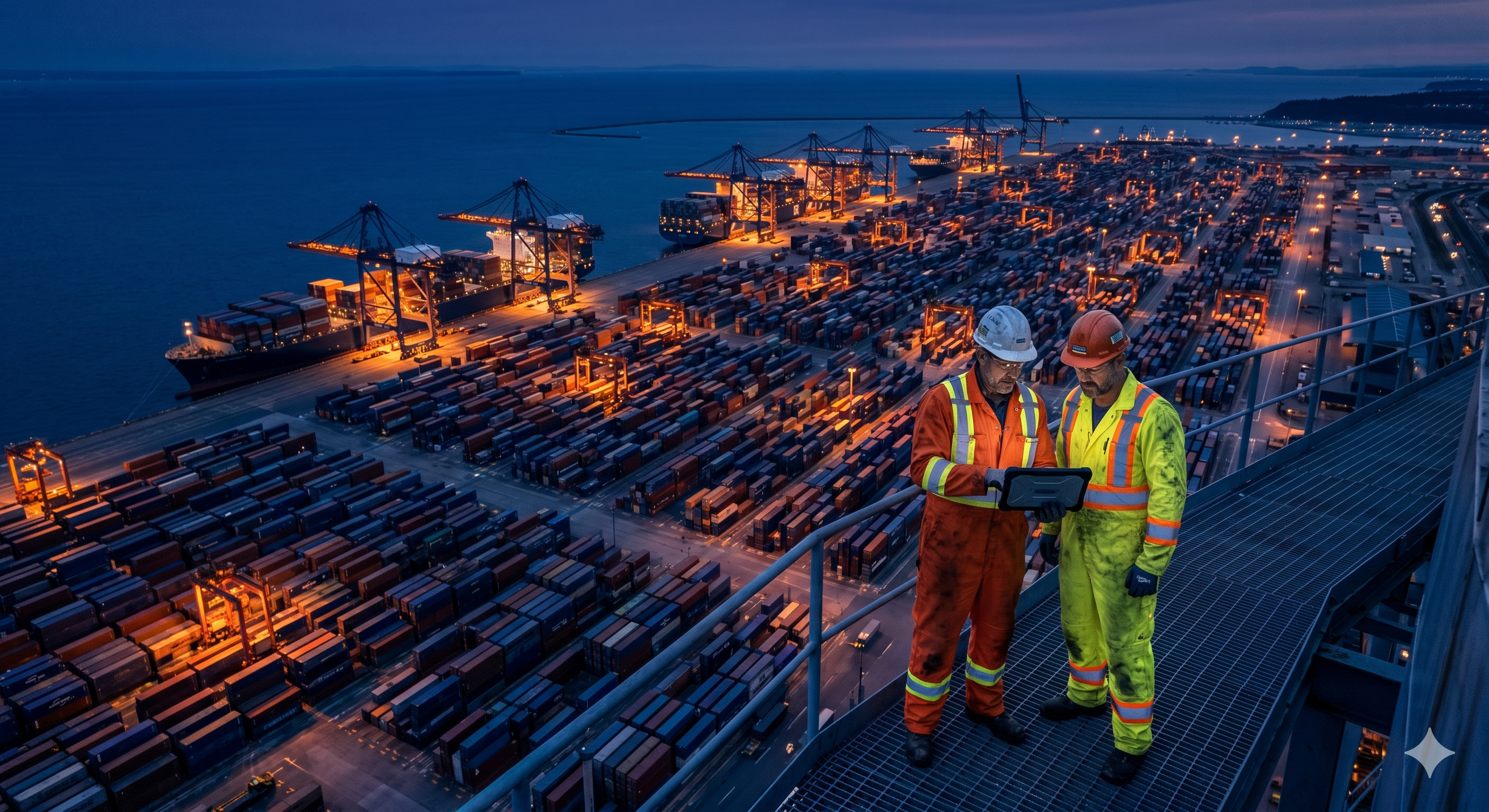 Industrial field worker with paper forms — the visible symbol of the Shadow Tax in operations