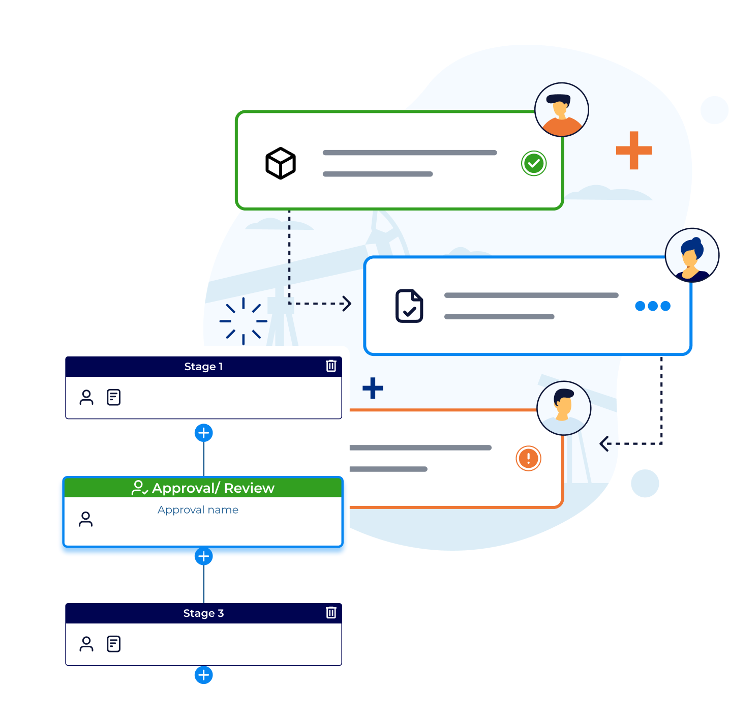 workflows mockup